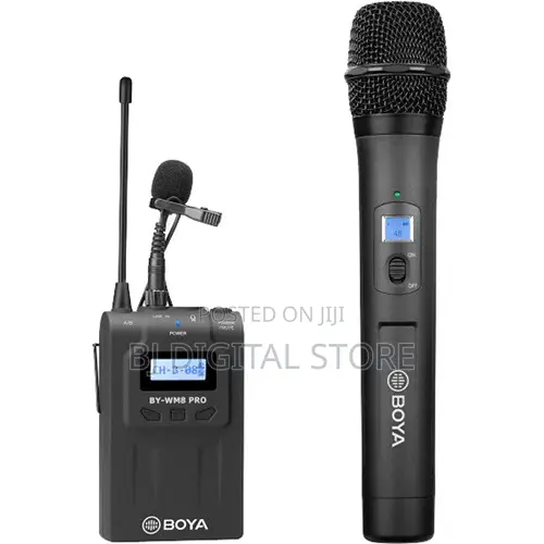 BOYA BY-WM8 PRO- Camera-Mount Wireless Handheld Microphone System