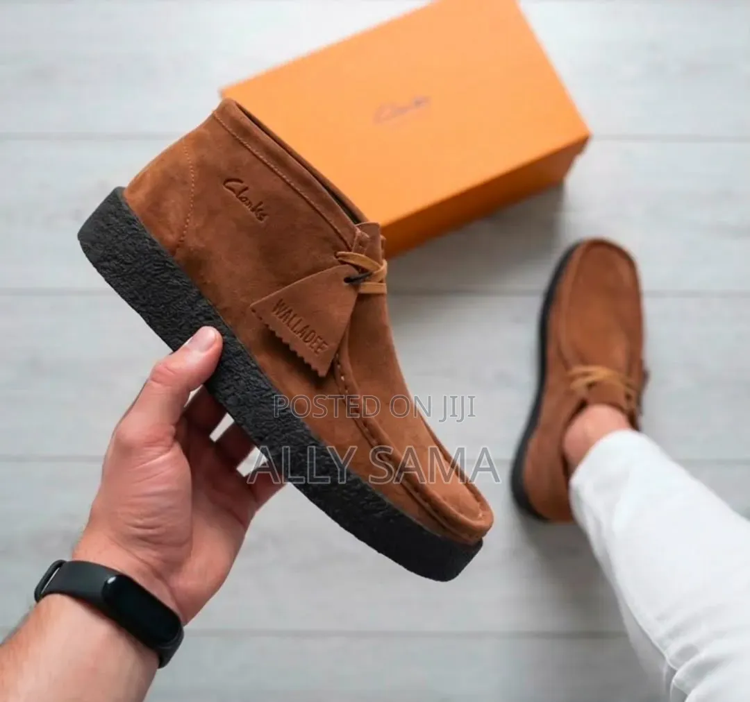 Men's Shoes Clark's Material Suede