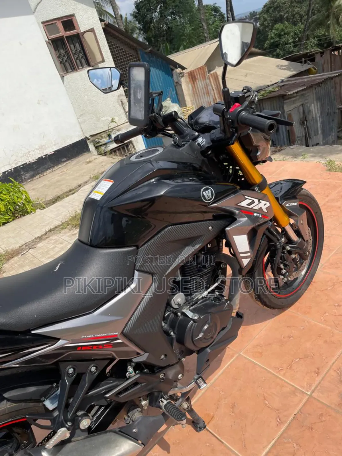 Haojue DR160 2026 Black
