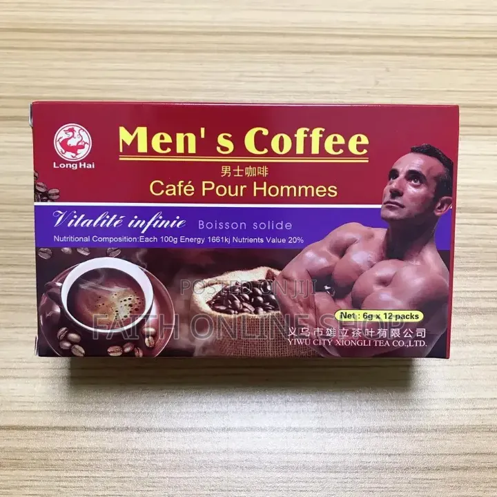 Long Hai Men's Coffee – Instant Herbal Coffee for Men With Natural