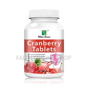 WinsTown Cranberry Tablets With Vitamin C for Urinary Tract 60tbs