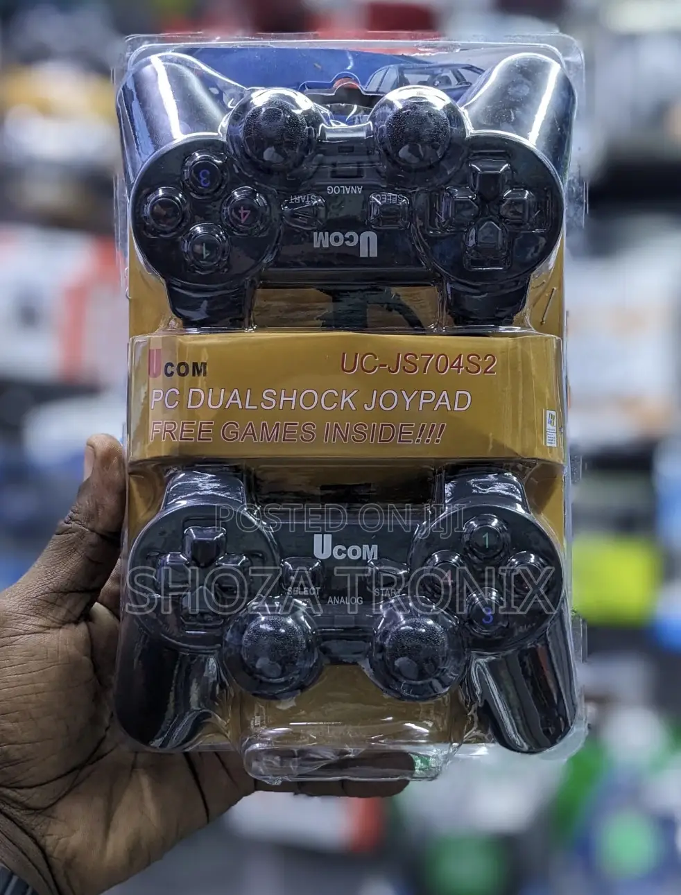 Double Wired Game Pad