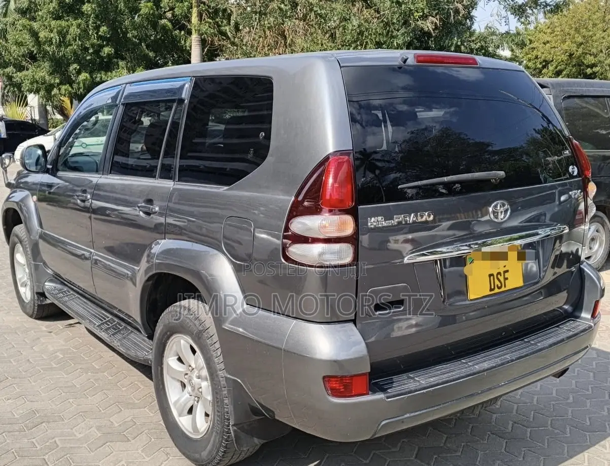 Toyota Land Cruiser Prado 2007 Gray