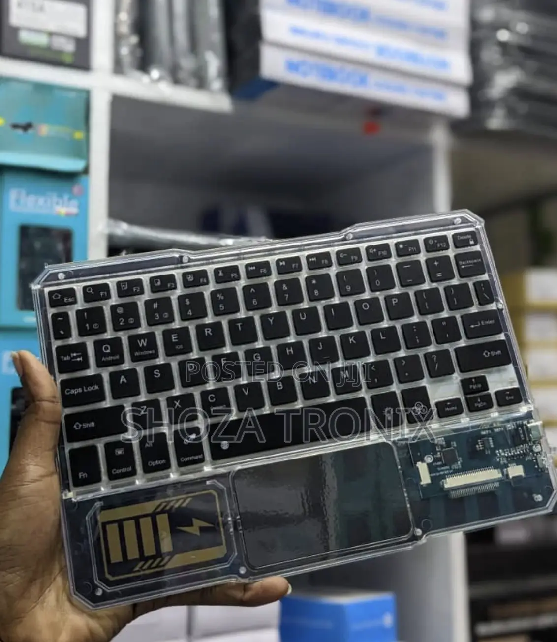 *Transparent Gaming Bluetooth Keyboard*