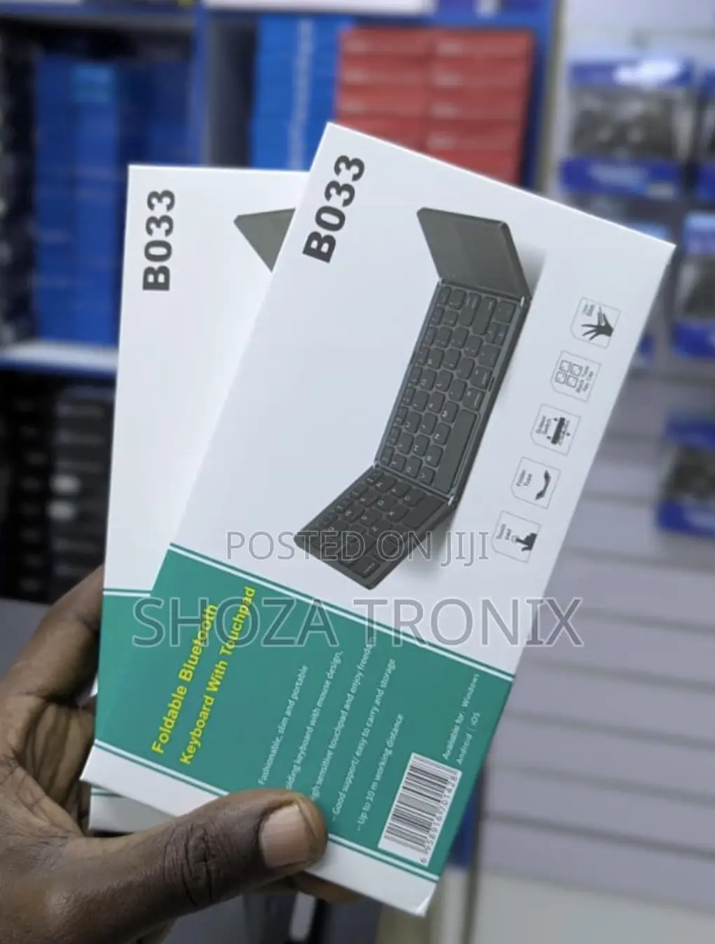 B033 Folding Bluetooth Keyboard
