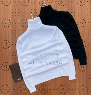Pull Neck Longsleev Polister Plain