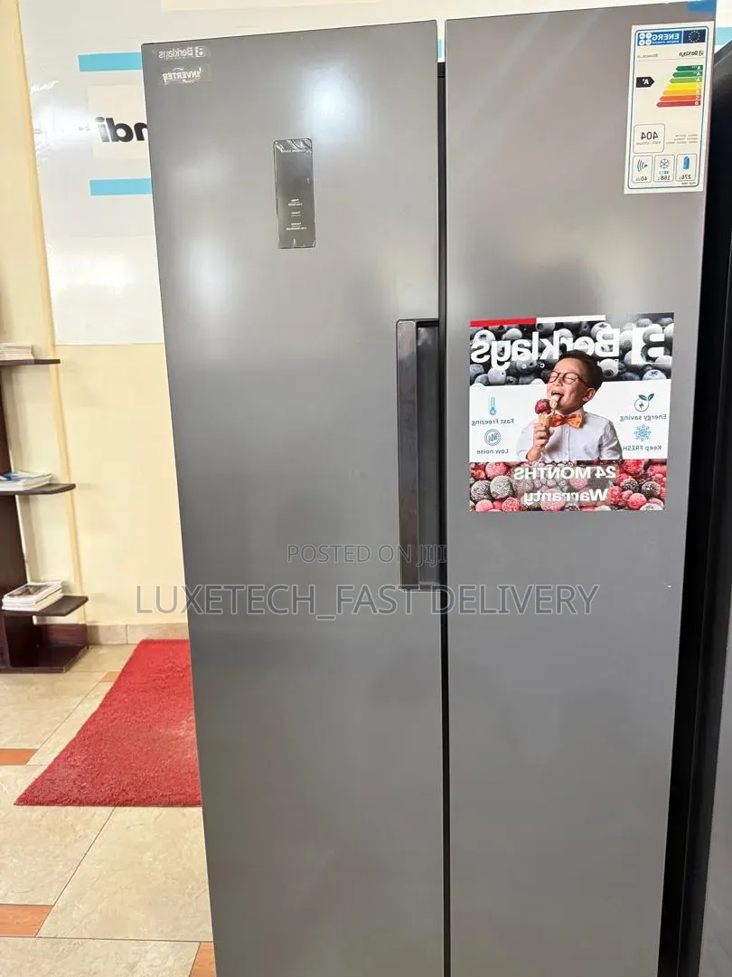 Berklays 444 Litres Side-by-Side Inverter Refrigerator Non Frost