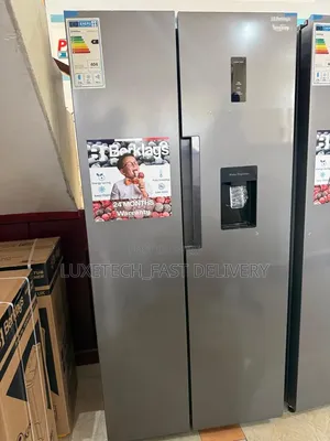 Berklays 444L Side by Side Inverter Non Frost Fridge + Water Dispenser