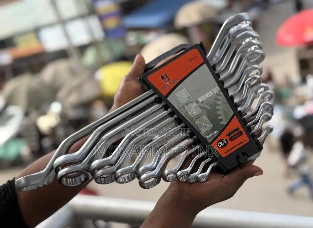 12pcs Offset Ring Jier Tools Wrench Setmade From Chrome Vanadium