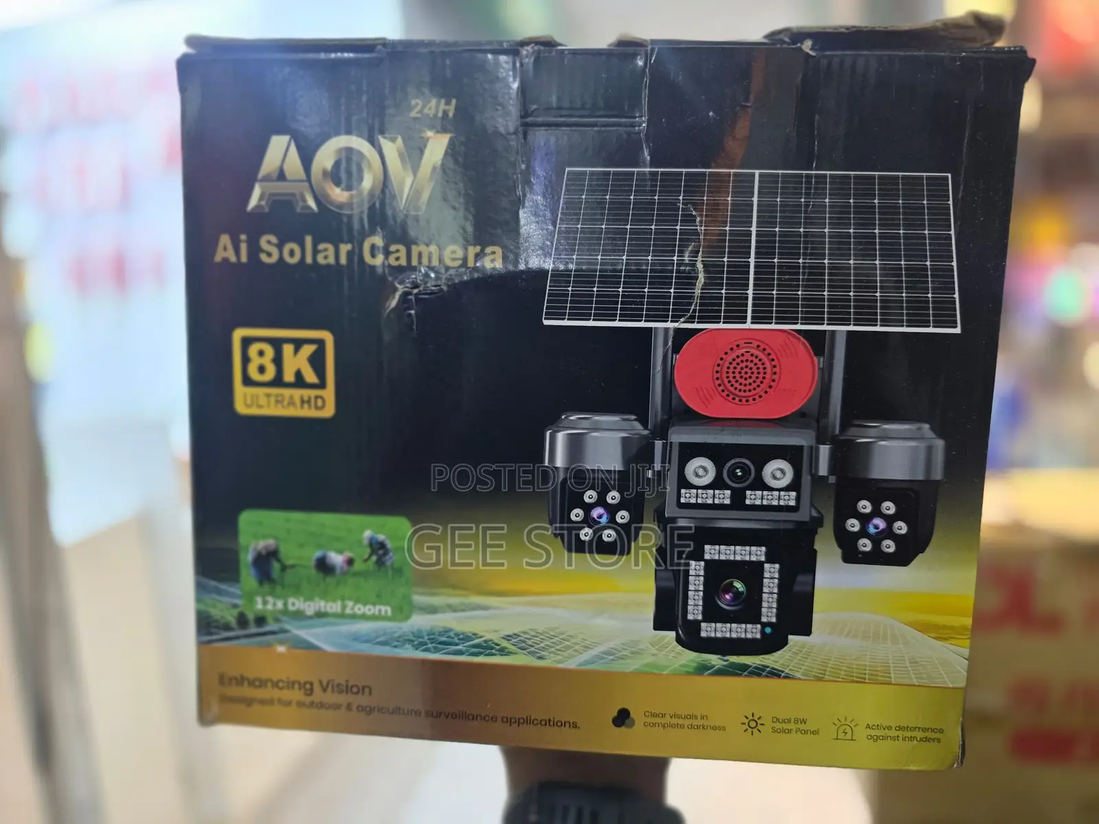AOV Ai Solar Camera Ultra Hd Resolution