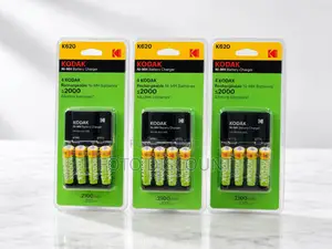 KODAK AA 2100 mAh Ni-Mh Battery Charger Pack
