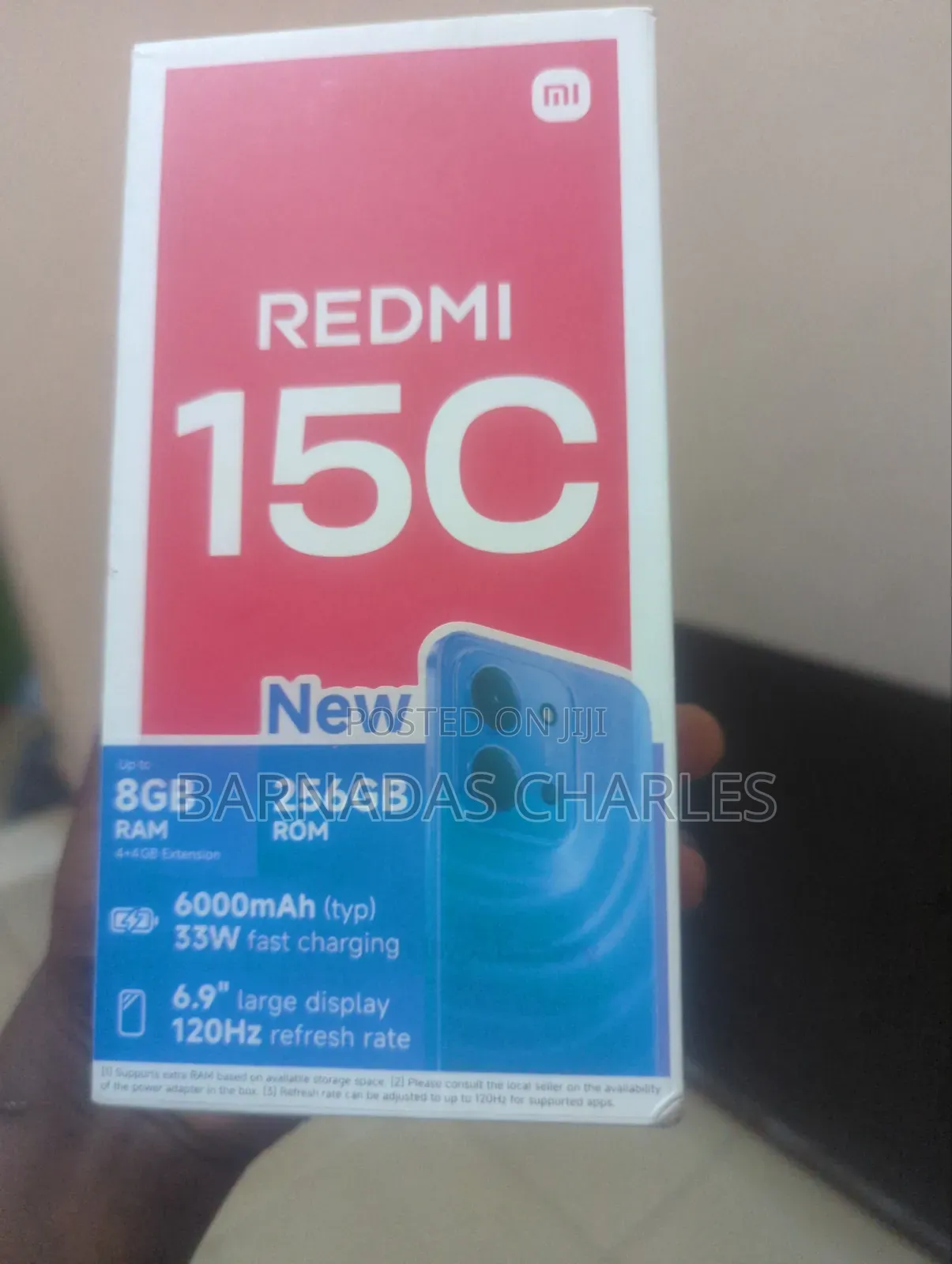 New Xiaomi Redmi 15C 4G 256 GB Blue