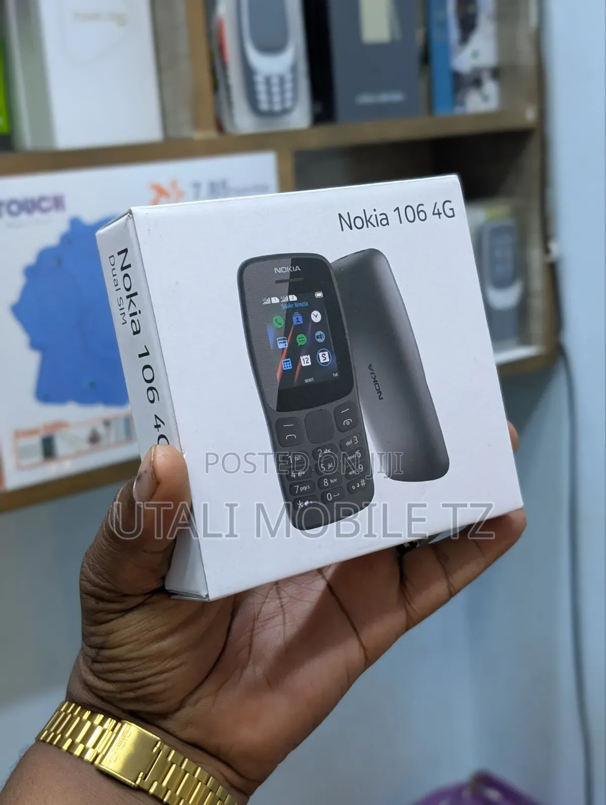 New Nokia 106 Black