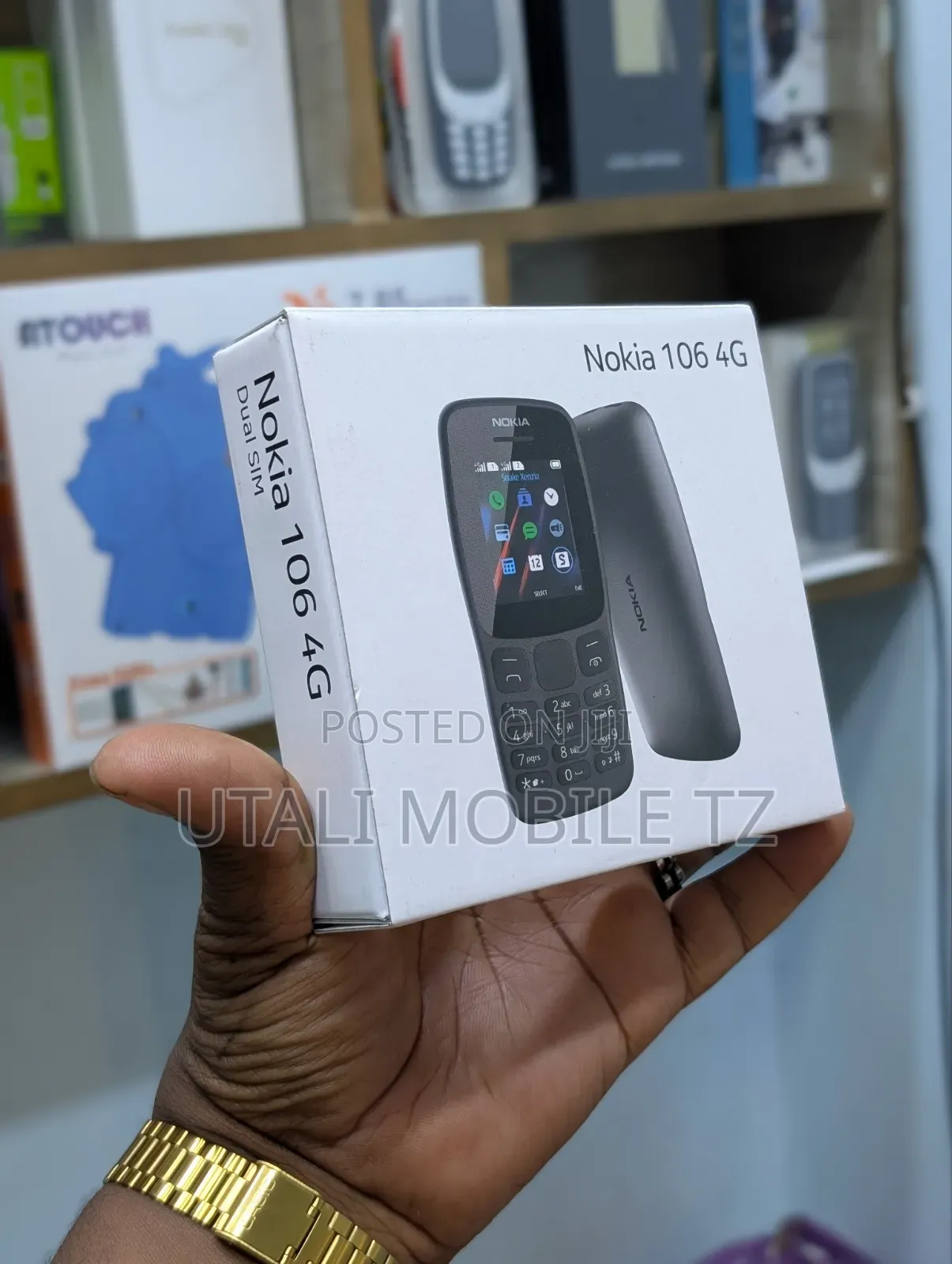 New Nokia 106 Black