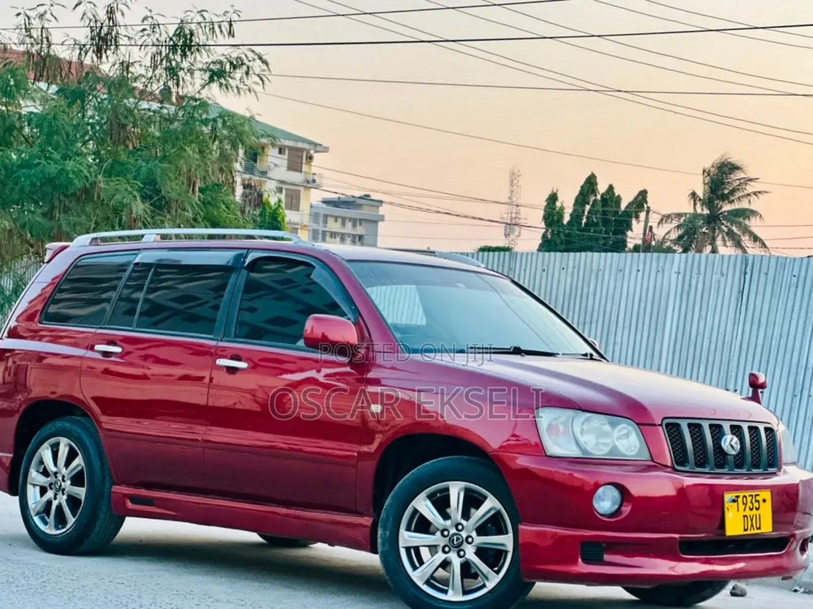 Toyota Kluger 2006 Red