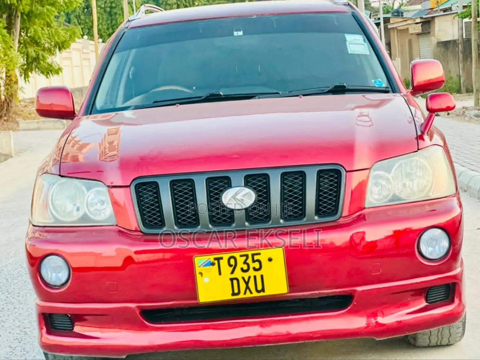 Toyota Kluger 2006 Red