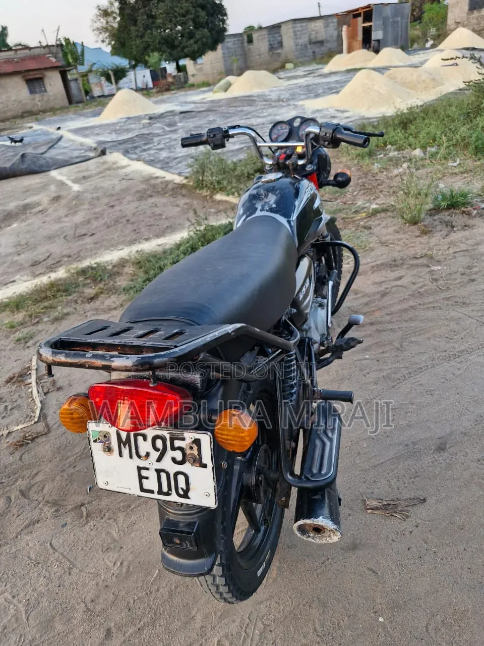 Bajaj Boxer 125 2025 Black