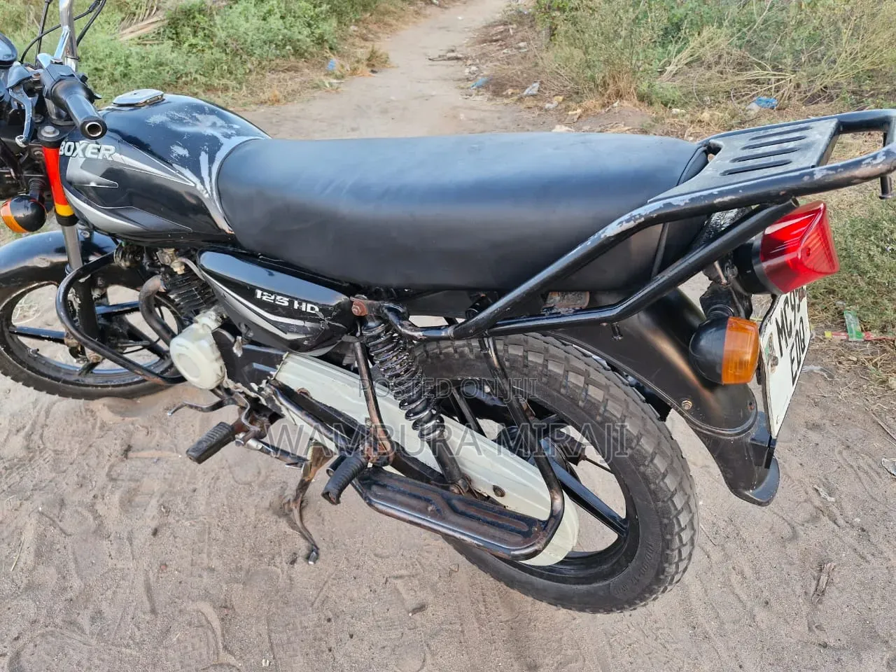 Bajaj Boxer 125 2025 Black