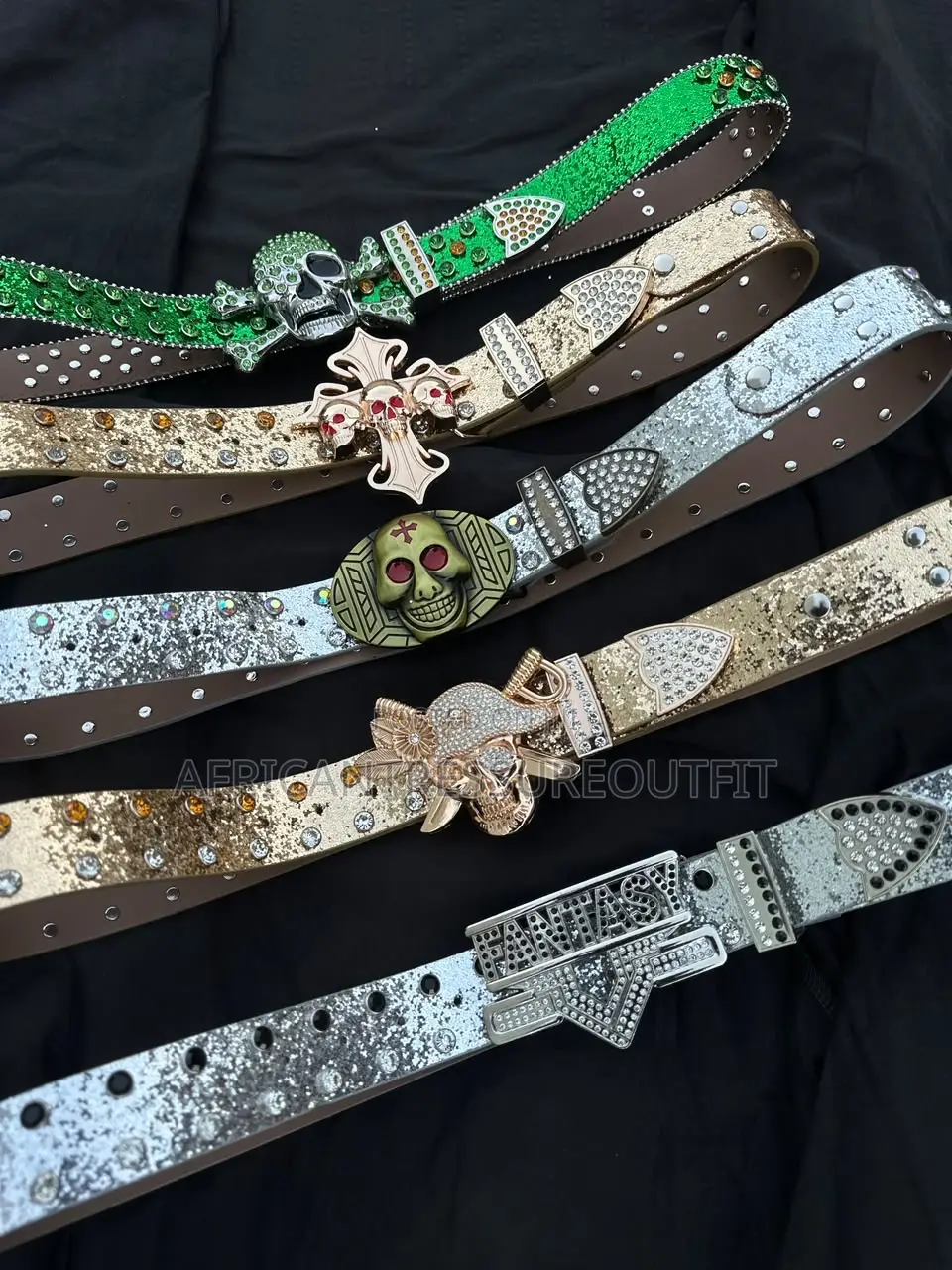 Ice Studded Belts Collection