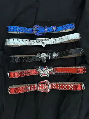 Ice Studded Belts Collection