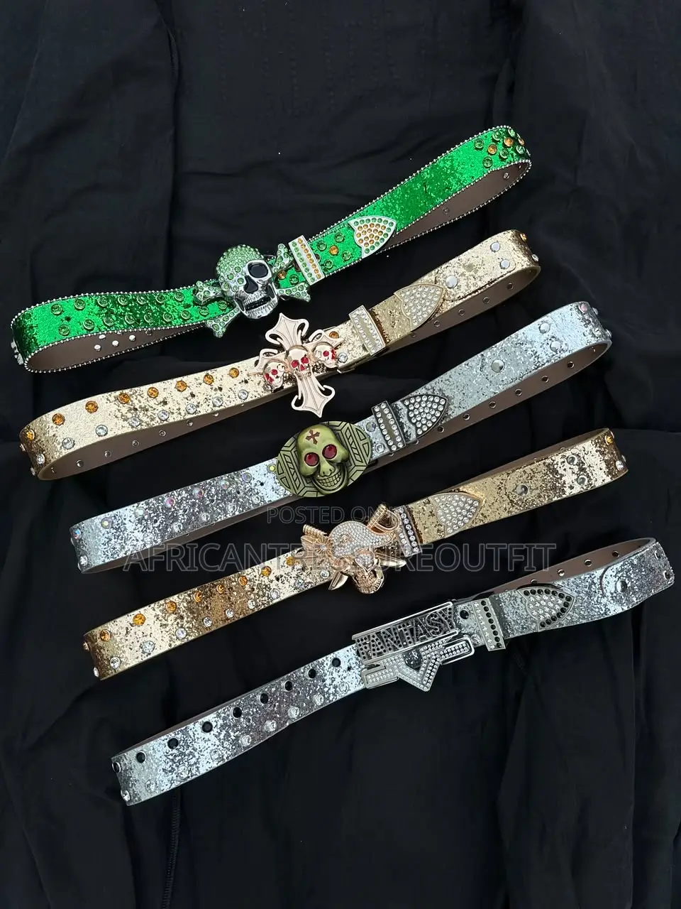 Ice Studded Belts Collection