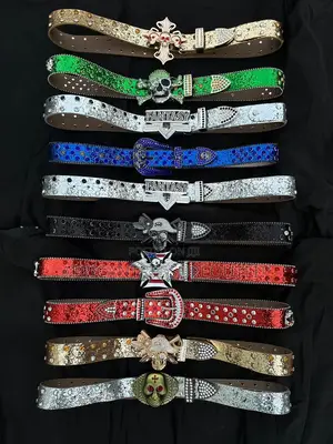 Ice Studded Belts Collection