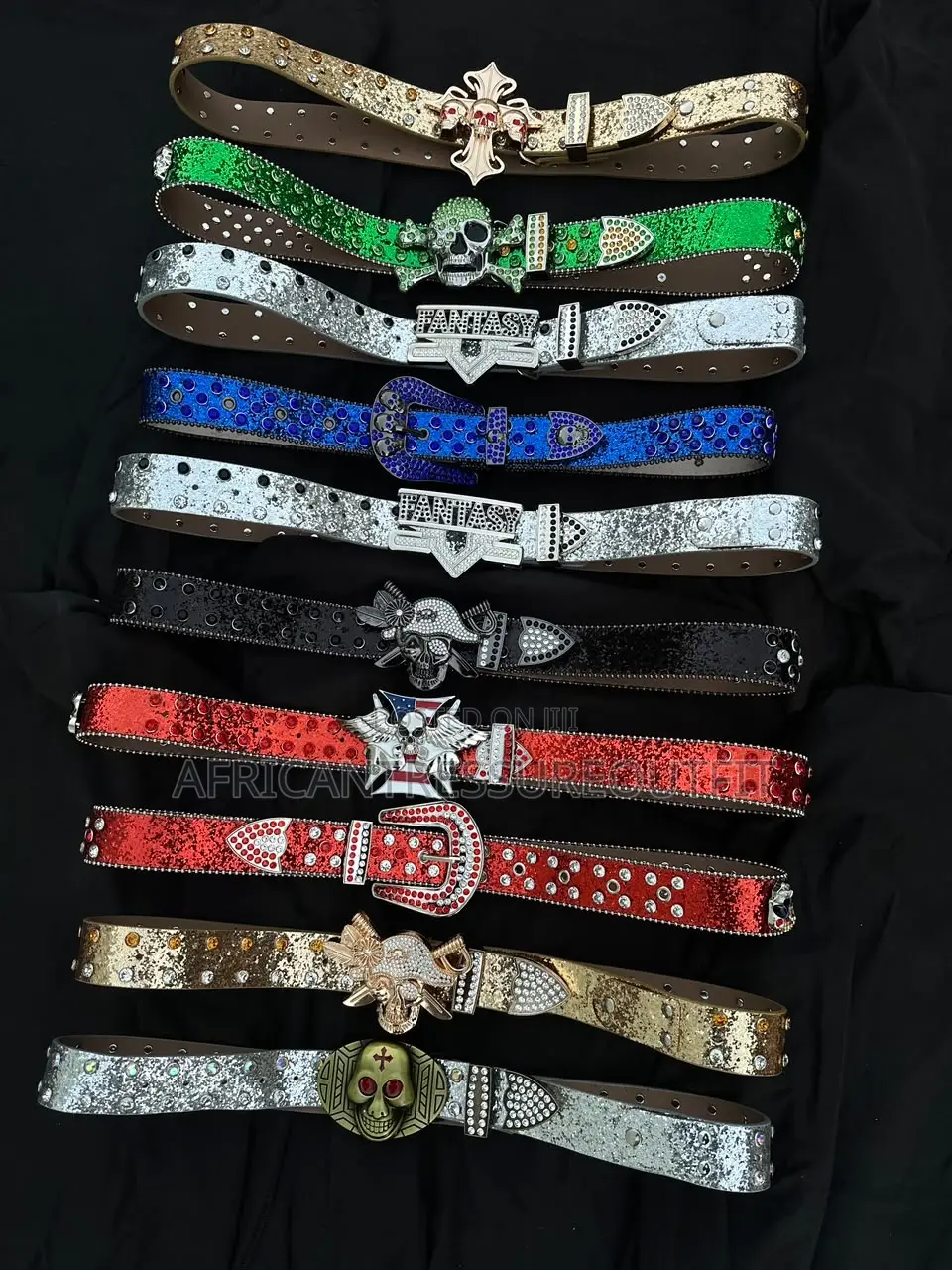 Ice Studded Belts Collection