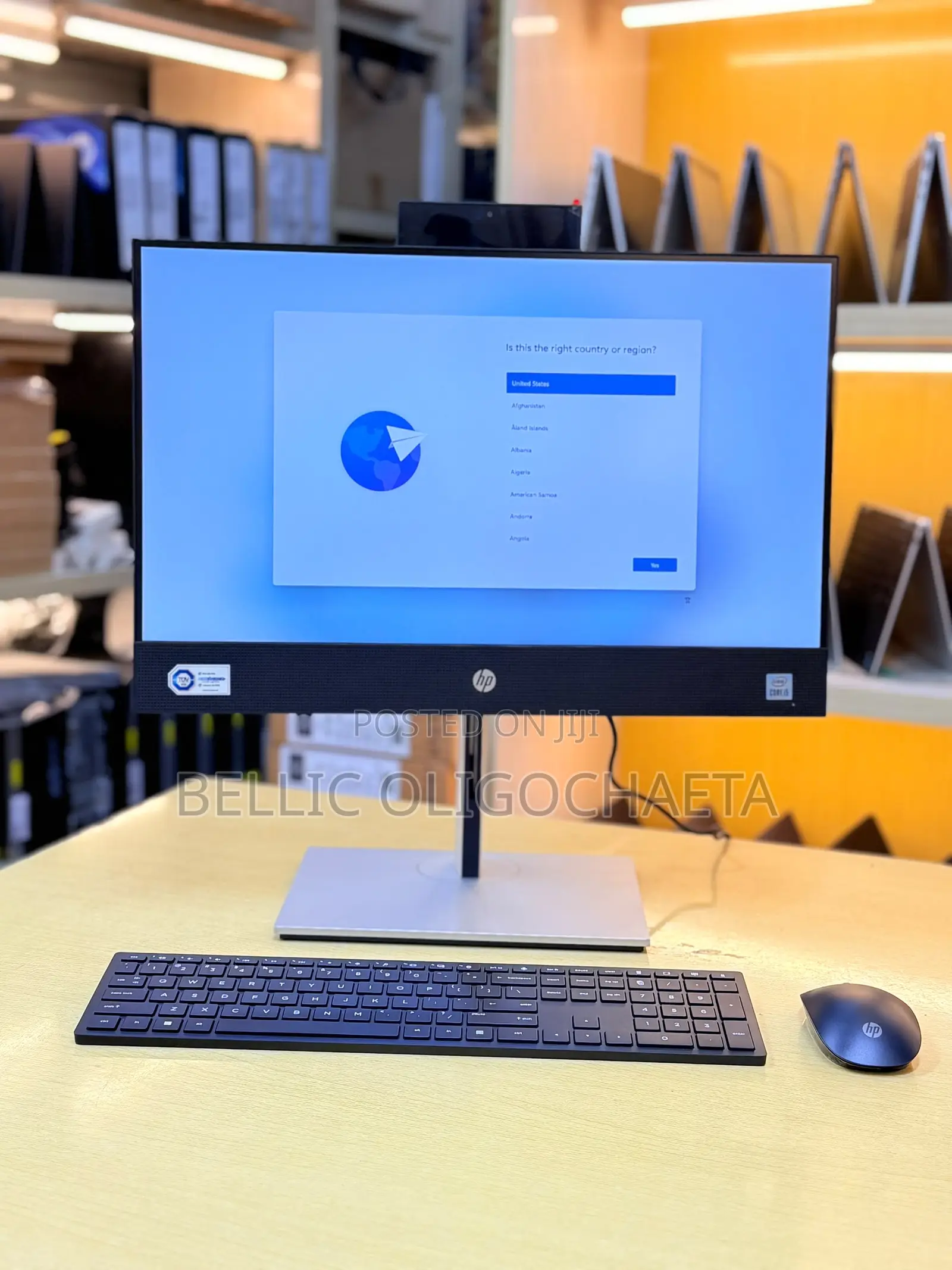 New Desktop Computer HP ProOne 600 G3 8GB Intel Core i7 SSD 512GB