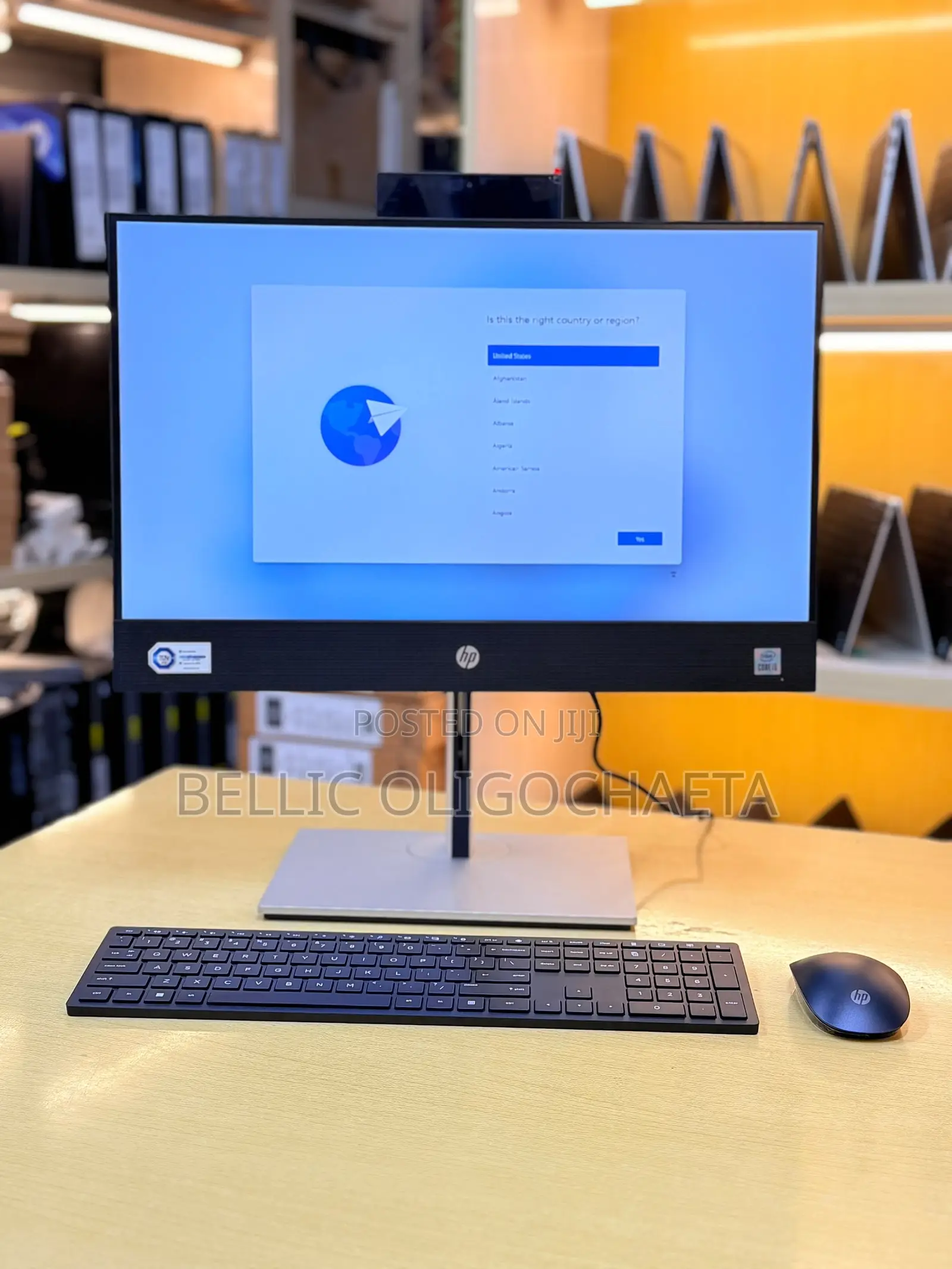 New Desktop Computer HP ProOne 600 G3 8GB Intel Core i7 SSD 512GB