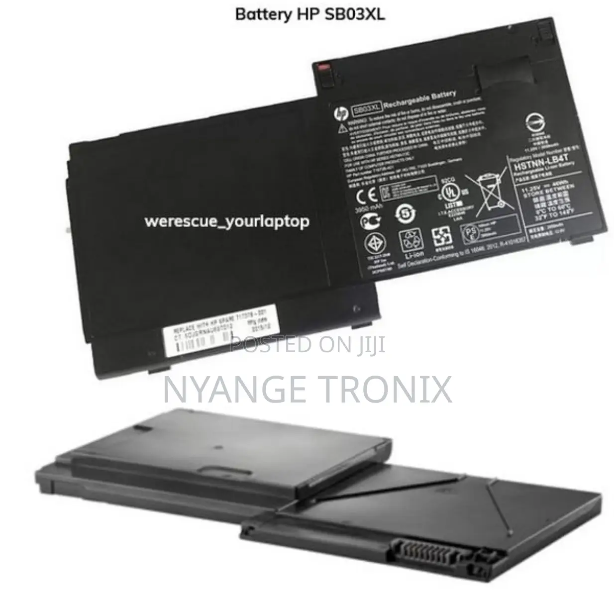Original HP Battery 820 G1/G2 SB03XL