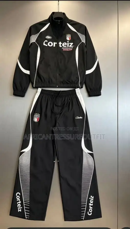 Cortiez Tracksuits Include Stand Collar Jacket and Straight Trousers