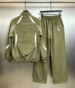 Cortiez Tracksuits Include Stand Collar Jacket and Straight Trousers