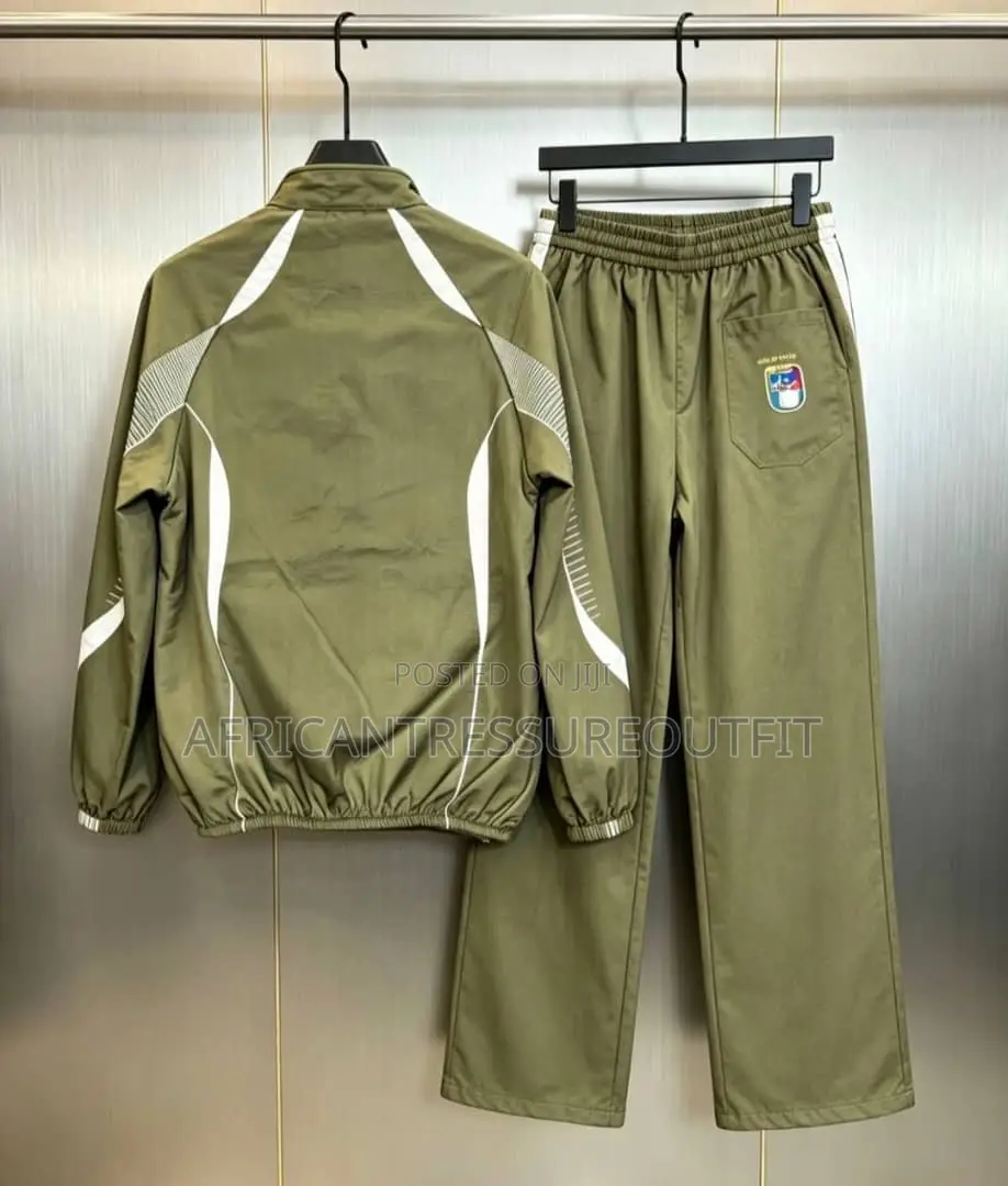 Cortiez Tracksuits Include Stand Collar Jacket and Straight Trousers