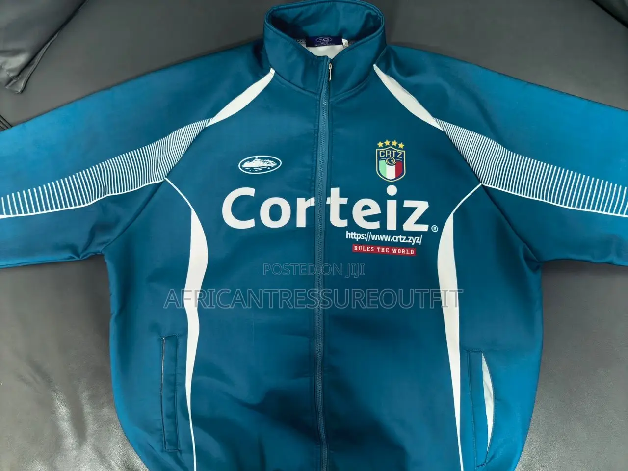 Cortiez Tracksuits Include Stand Collar Jacket and Straight Trousers