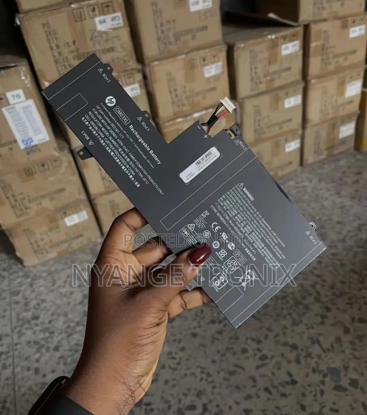 Original HP Battery 1030 G2 – OM03XL