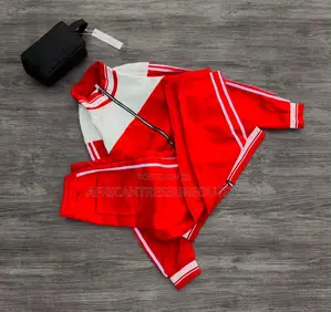 Adot Colour Block Tracksuits With Double Stripe Detail on the Sleeves
