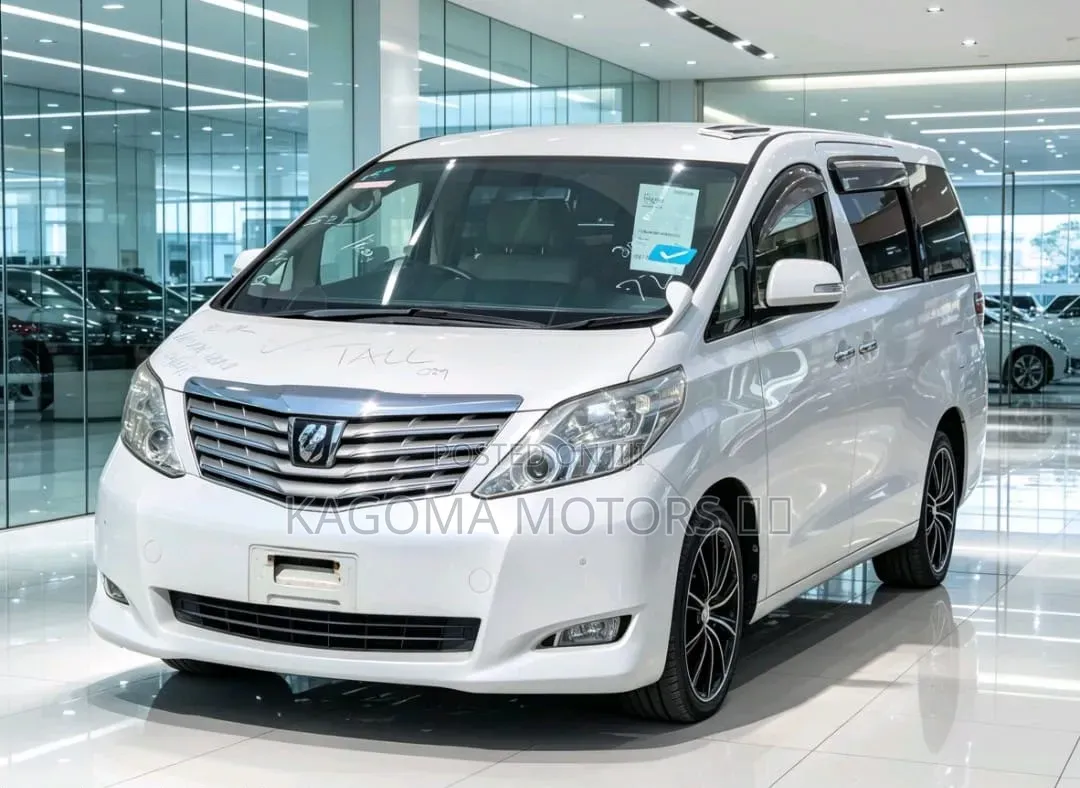 Toyota Alphard 2009 White