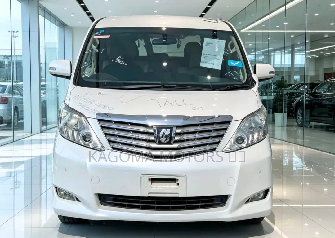 Toyota Alphard 2009 White