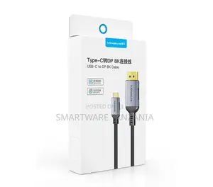 High-Performance USB-C to DP Cable for Stunning and Displays