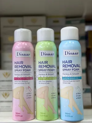 Hair Removal Spray Foam .( Nyoa Nywele Kwa Kufuta )
