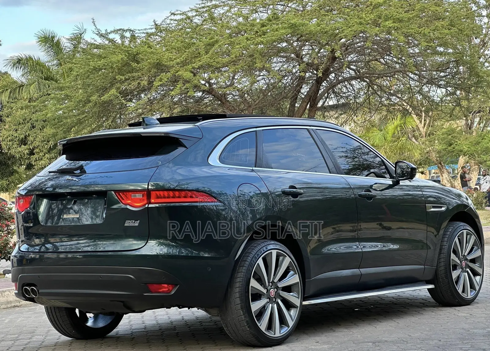 Jaguar F-Pace 2017 Green