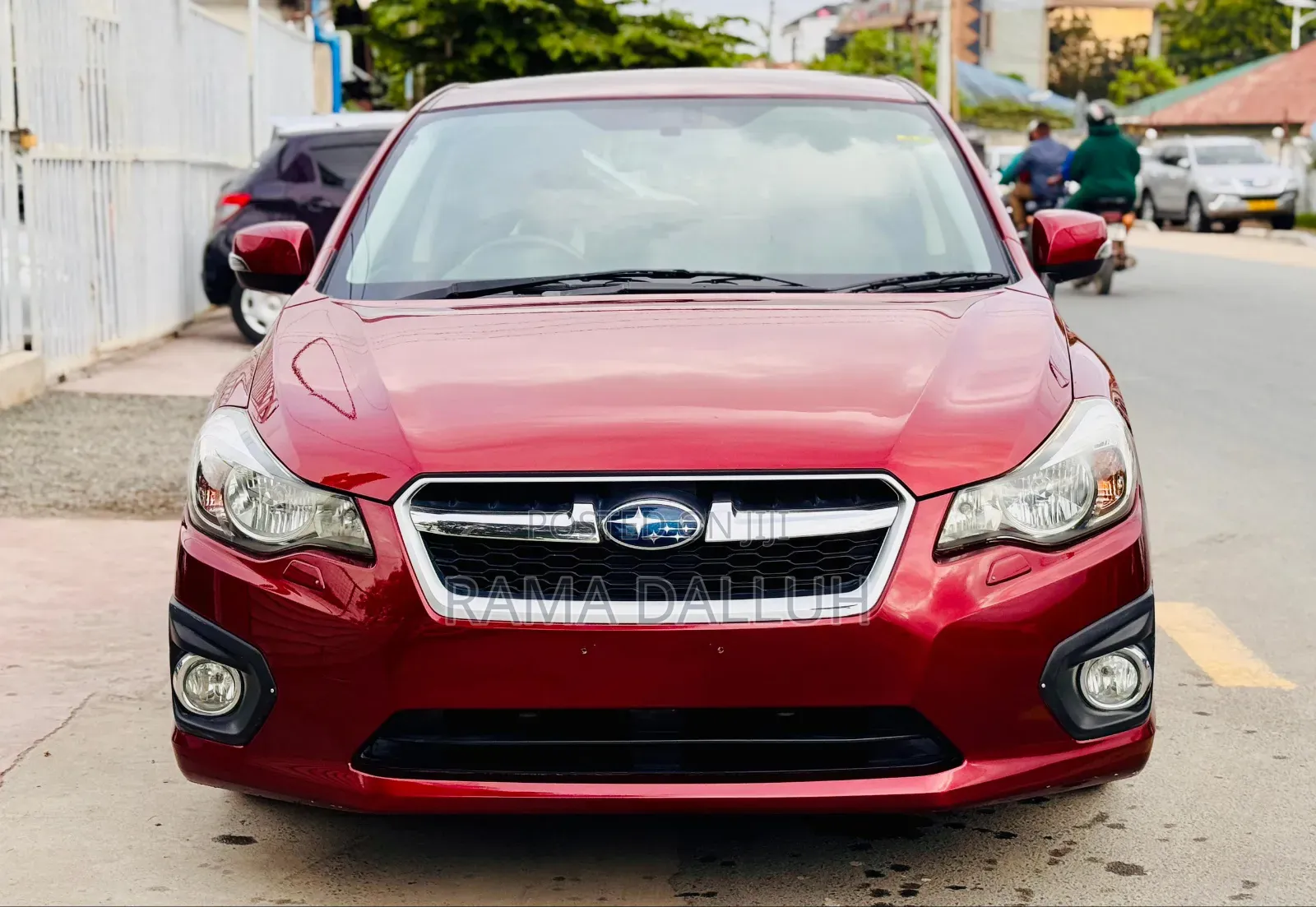Subaru Impreza 2012 Maroon
