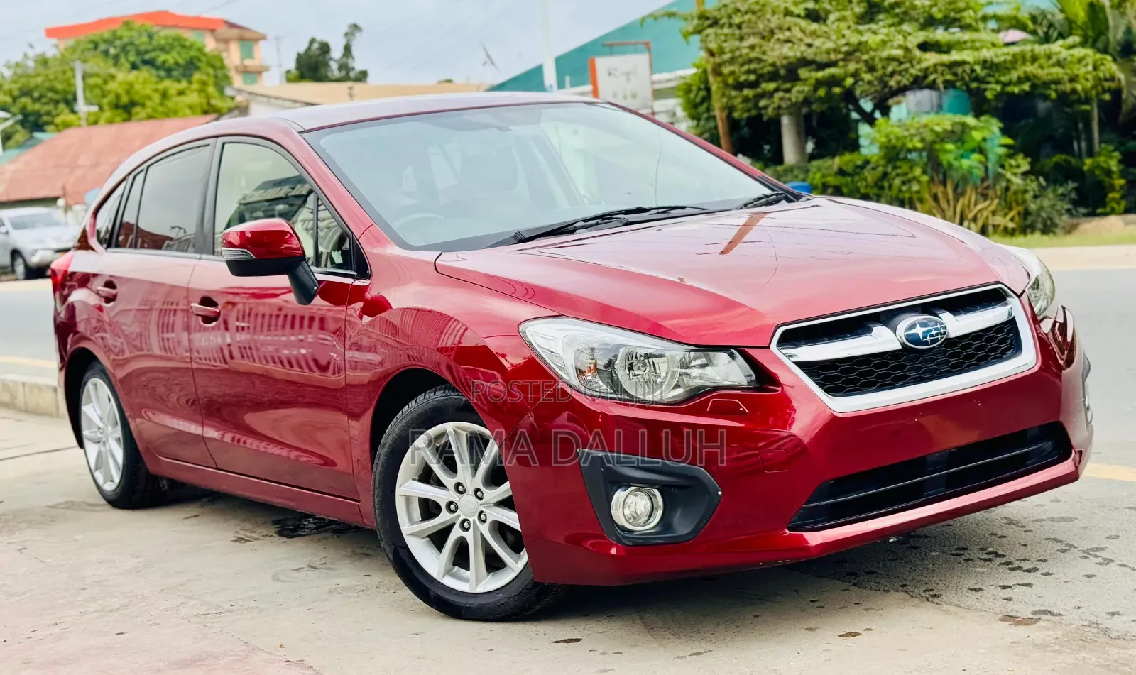 Subaru Impreza 2012 Maroon