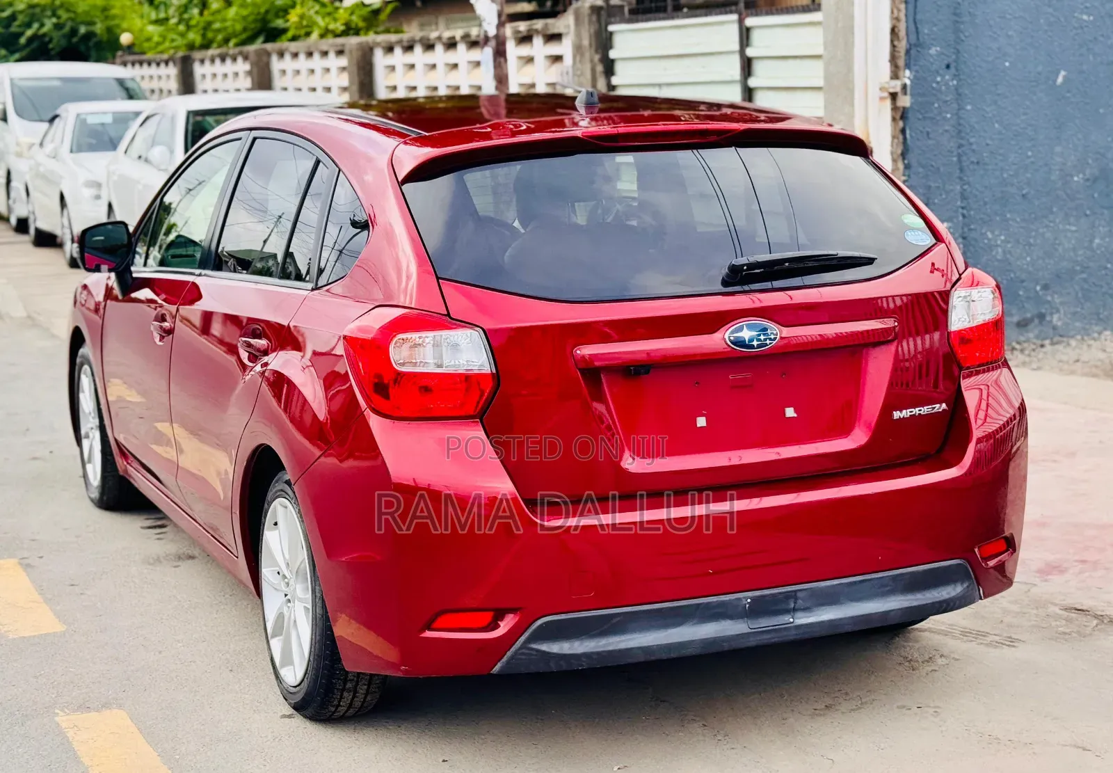 Subaru Impreza 2012 Maroon