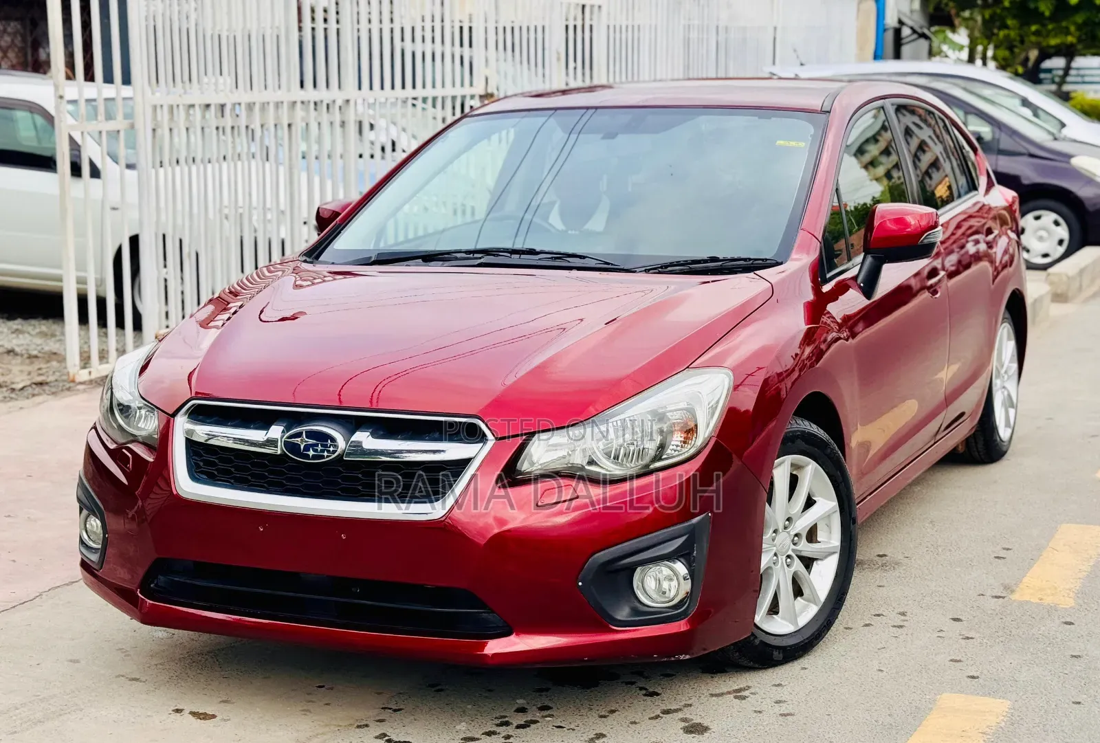 Subaru Impreza 2012 Maroon