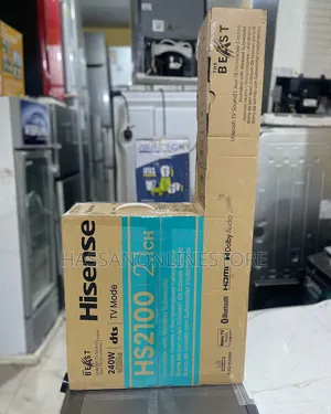 Hisense 2.1 Channel 240W Soundbar With Wireless Subwoofer | HS2100