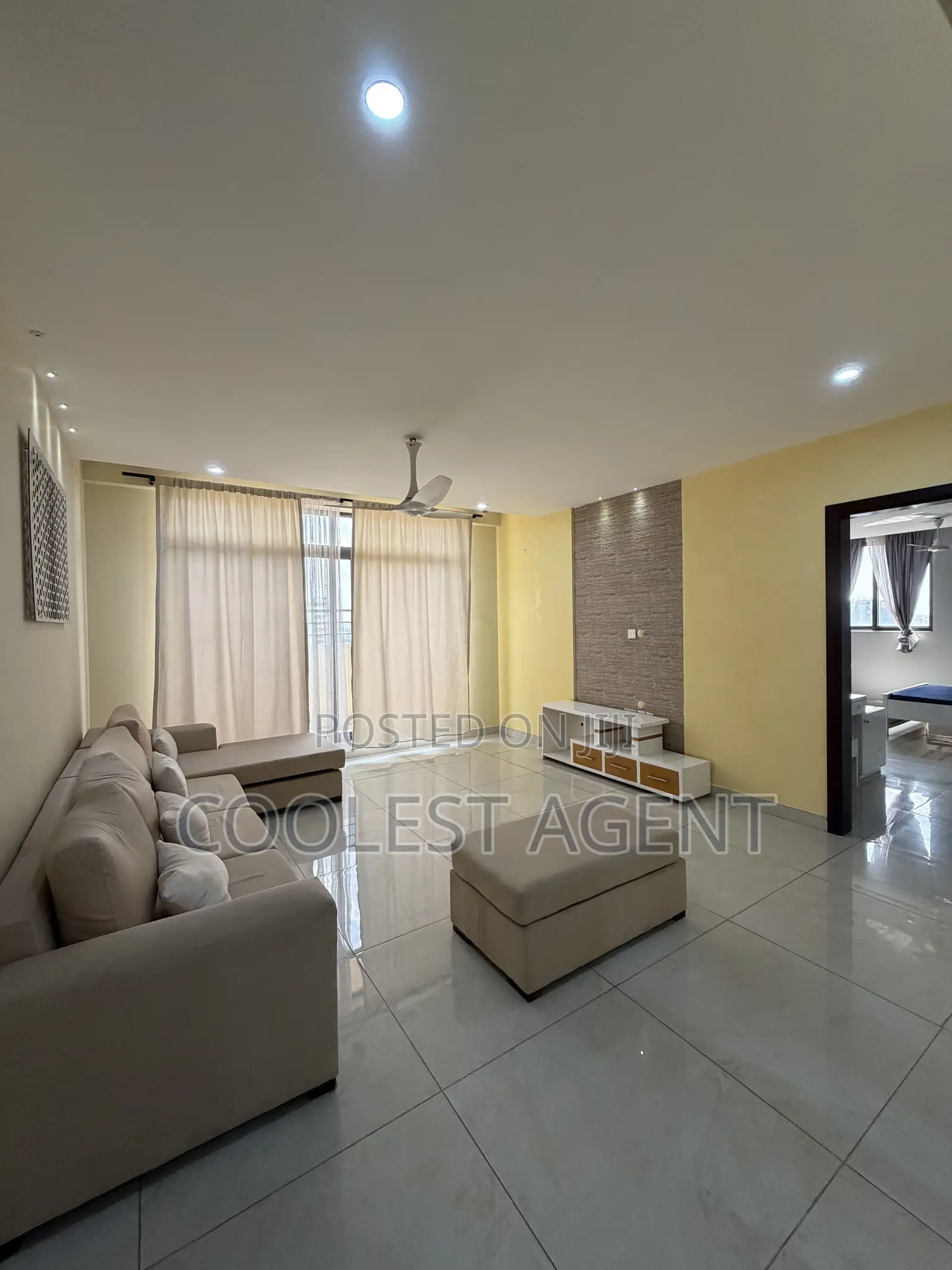 Furnished 3bdrm Apartment in Coolest, Upanga East for rent
