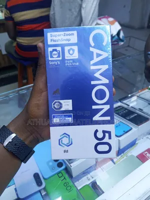 New Tecno Camon 50 256 GB Silver