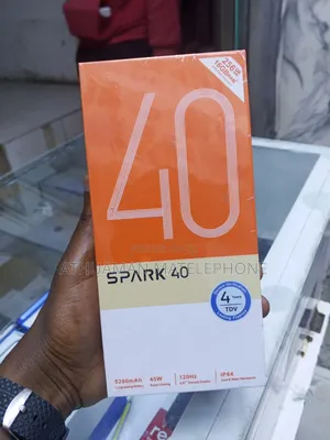 New Tecno Spark 40 256 GB Orange