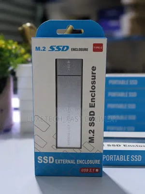 M.2 NVMe and SATA SSD Enclosure USB 3.1 Type-C – External SSD Case